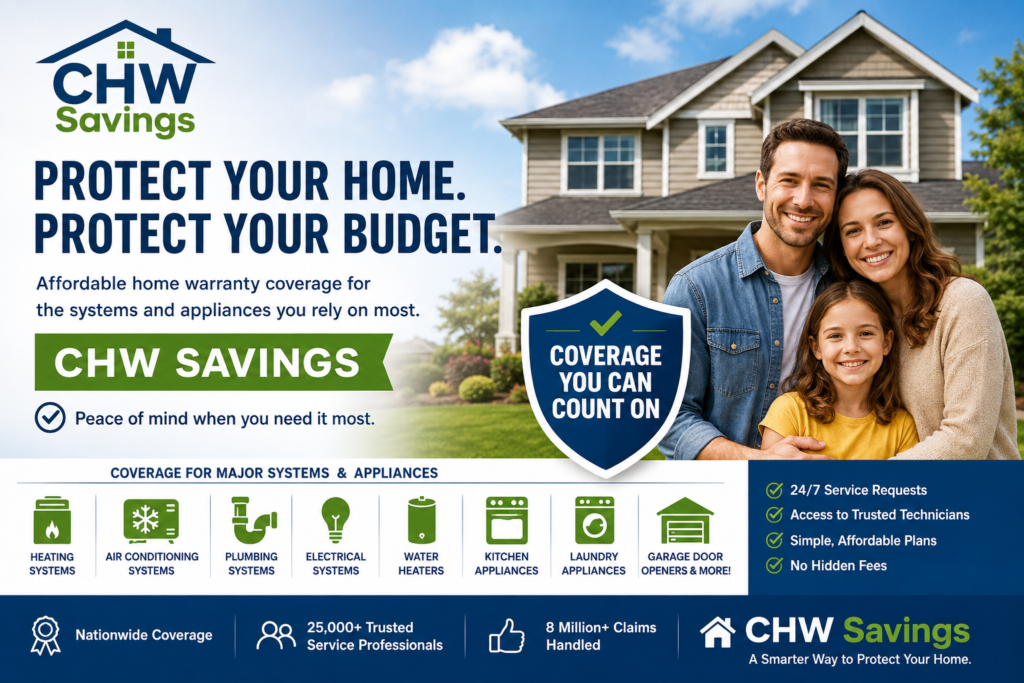 CHW Savings: Understanding Home Warranty Coverage and Benefits 2026