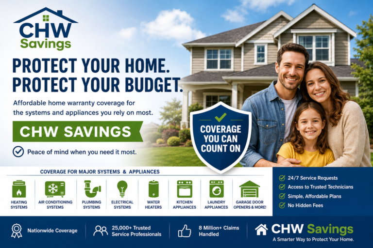 CHW Savings: Understanding Home Warranty Coverage and Benefits 2026