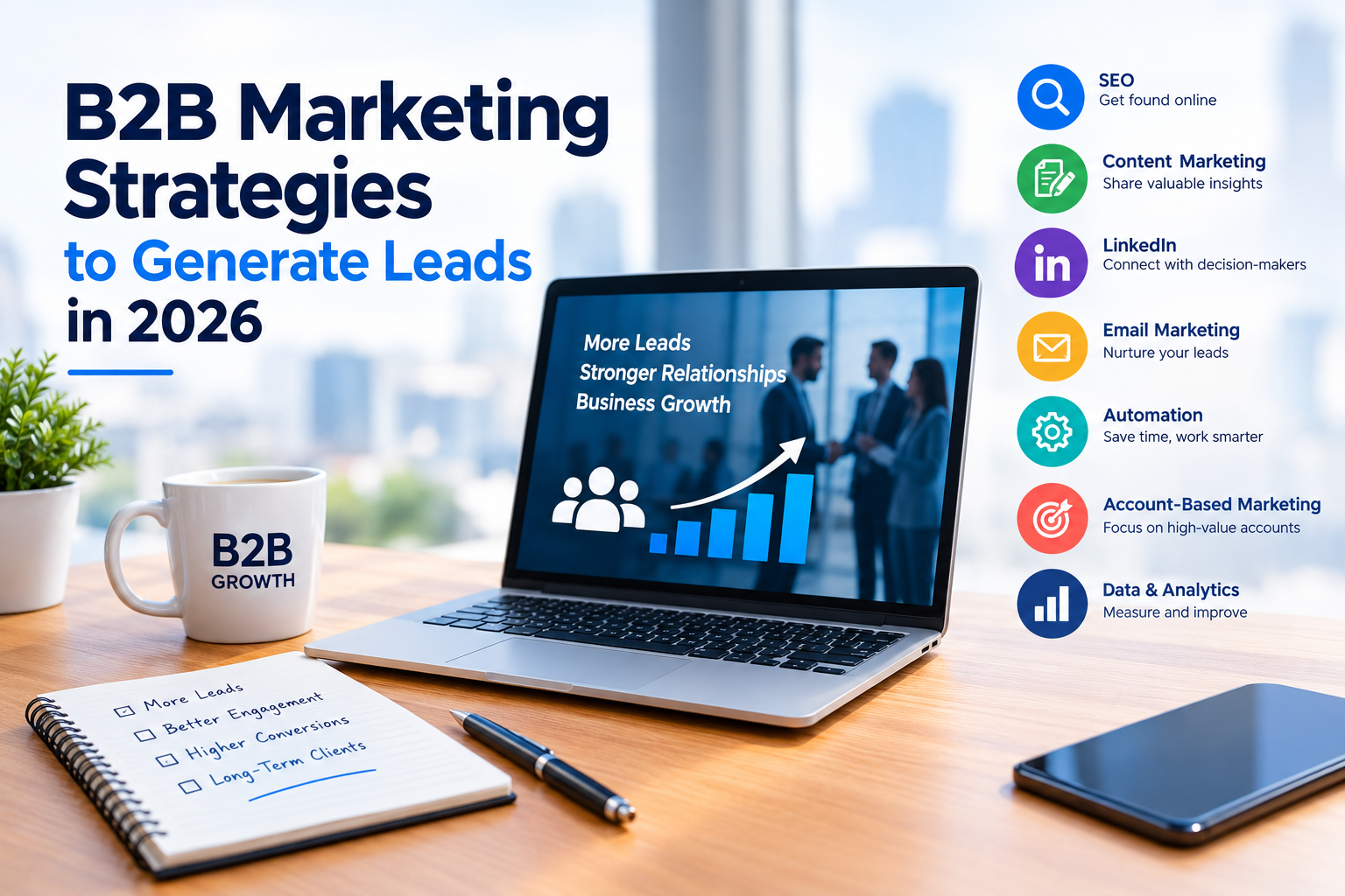B2B marketing strategies to generate leads in 2026